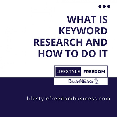 what is keyword research and how to do it