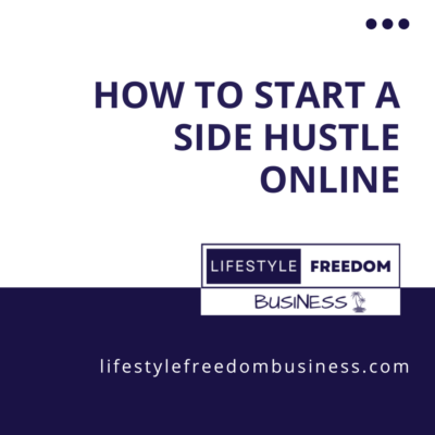 how to start a side hustle online