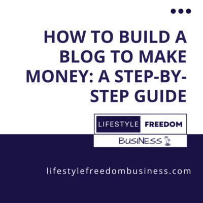 how to build a blog to make money