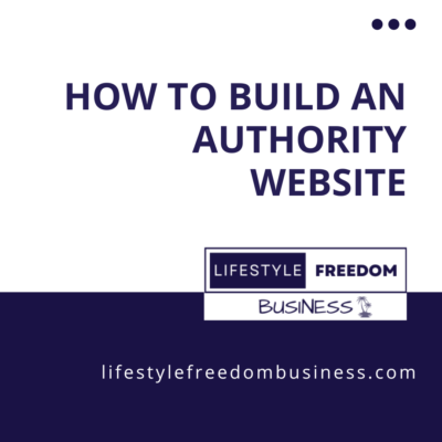 how to build an authority website