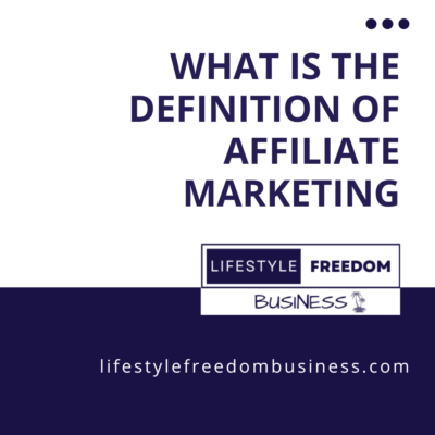 what is the definition of affiliate marketing