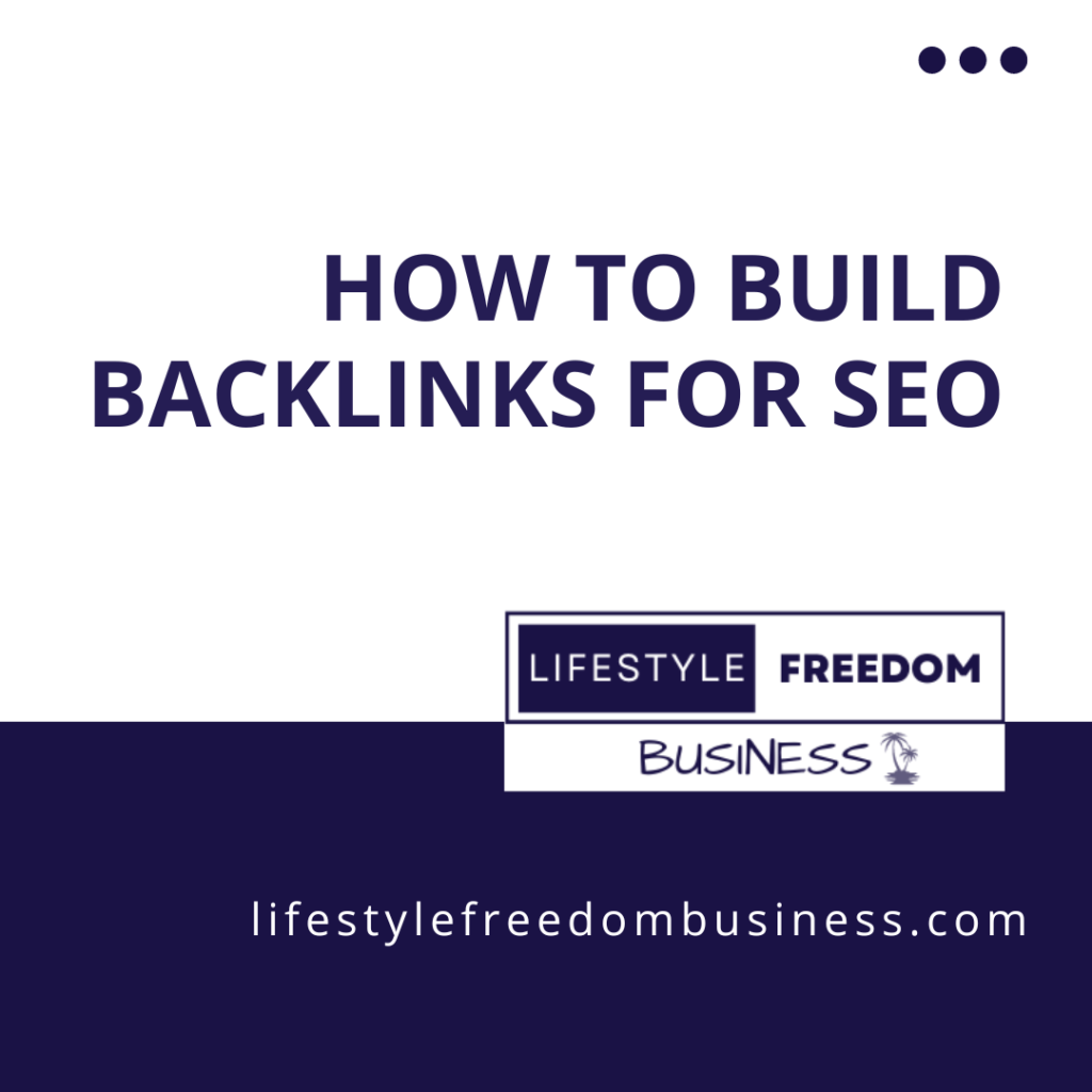 how to build backlinks for seo