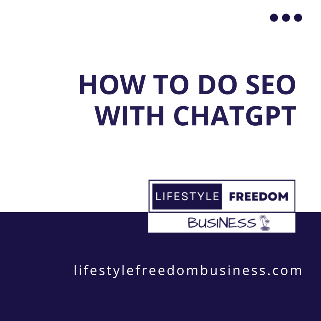 How To Do Seo With Chatgpt